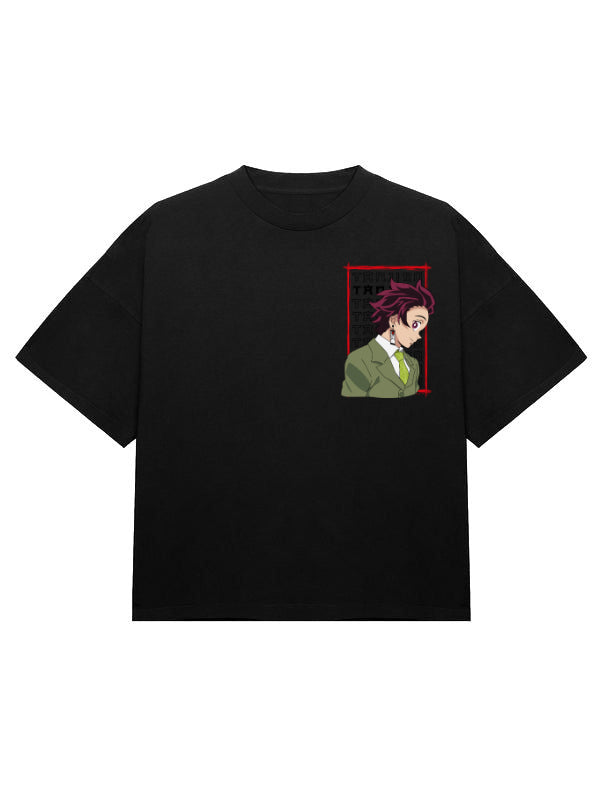 Demon Slayer Tanjiro Oversized T-Shirts My Store