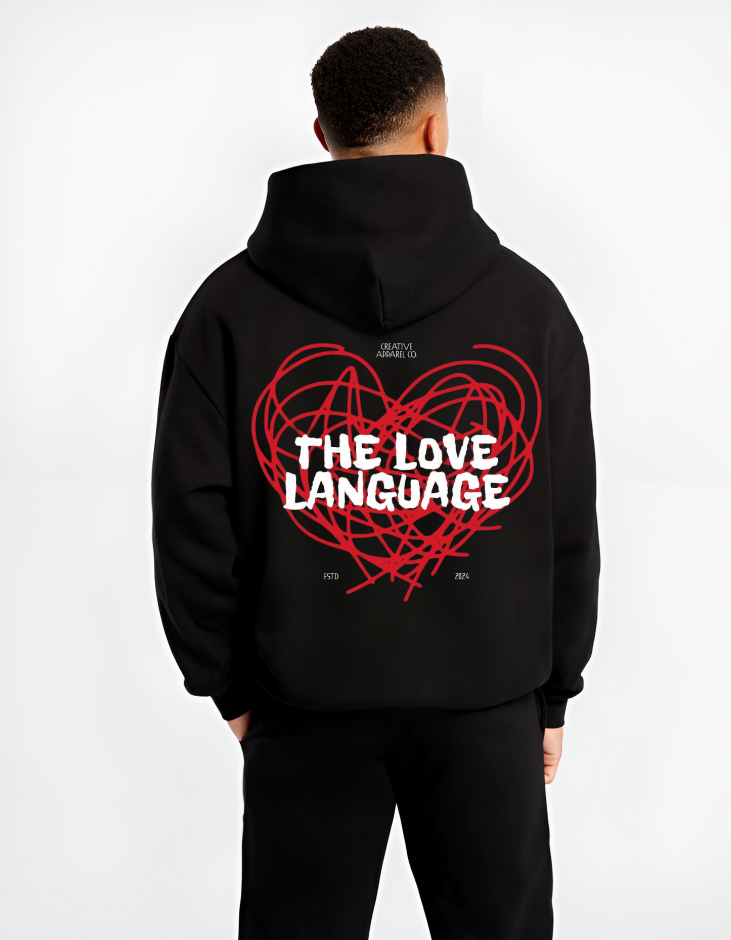 Love language  Oversized Hoodie My Store